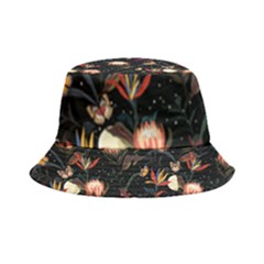 Seamless Garden Pattern Inside Out Bucket Hat by designsbymallika