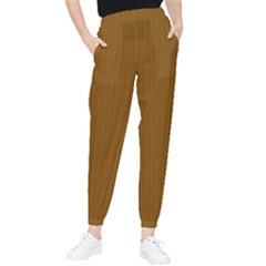 Just Brown - Tapered Pants by FashionLane