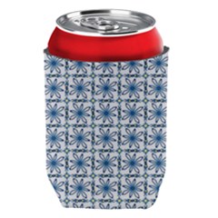 Blue Floral Pattern Can Holder by MintanArt