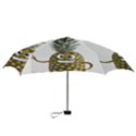 Pineapple man Mini Folding Umbrella View3