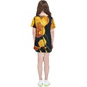 Yellow Poppies Kids  Tee and Sports Shorts Set View2