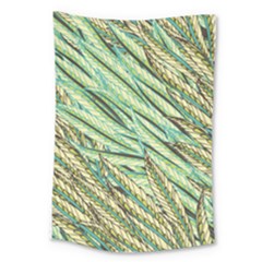 Green Leaves Large Tapestry by goljakoff