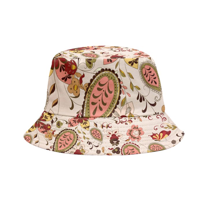 Red Floral Baatik Print Red Floral Baatik Print Bucket Hat