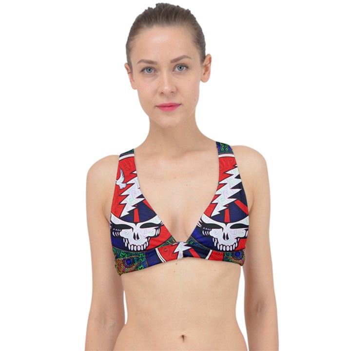 Grateful Dead - Classic Banded Bikini Top