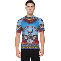 Grateful Dead Wallpapers Men s Short Sleeve Rash Guard by Sapixe