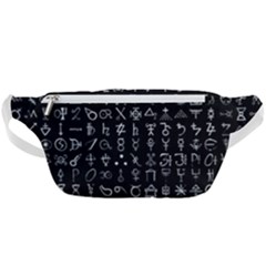 Alchemical Symbols - Collected Inverted Waist Bag  by WetdryvacsLair