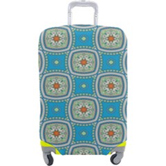 Traditional Indian Pattern Luggage Cover (large) by designsbymallika