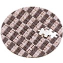 Rosegold Beads Chessboard Wooden Puzzle Round View2