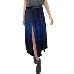 Design B9128364 Velour Split Maxi Skirt by cw29471