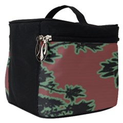 Tropical Style Floral Motif Print Pattern Make Up Travel Bag (small) by dflcprintsclothing