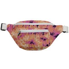 Yellow And Pink Abstract Fanny Pack by Dazzleway