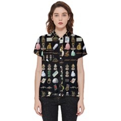 Glitch Glitchen Misc Three Short Sleeve Pocket Shirt by WetdryvacsLair