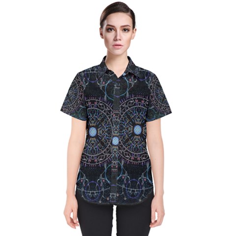 Mandala - 0007 - Complications Women s Short Sleeve Shirt by WetdryvacsLair