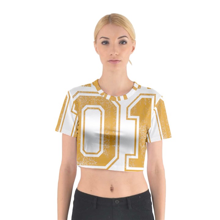 1 Best Dad Cotton Crop Top