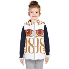 Orwell Kids  Hooded Puffer Vest by Valentinaart