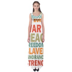 Orwell Empire Waist Maxi Dress by Valentinaart