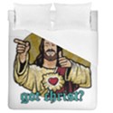 Buddy Christ Duvet Cover (Queen Size) View1