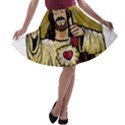 Buddy Christ A-line Skater Skirt View1