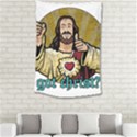 Buddy Christ Small Tapestry View2