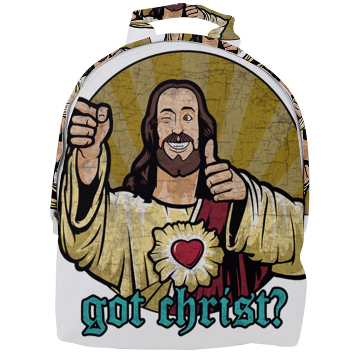 Buddy Christ Mini Full Print Backpack