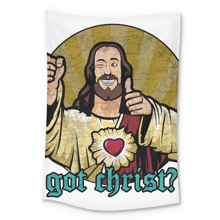 Buddy Christ Large Tapestry