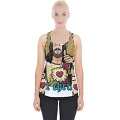 Buddy Christ Piece Up Tank Top by Valentinaart