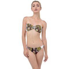 Buddy Christ Classic Bandeau Bikini Set by Valentinaart