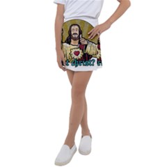 Buddy Christ Kids  Tennis Skirt by Valentinaart