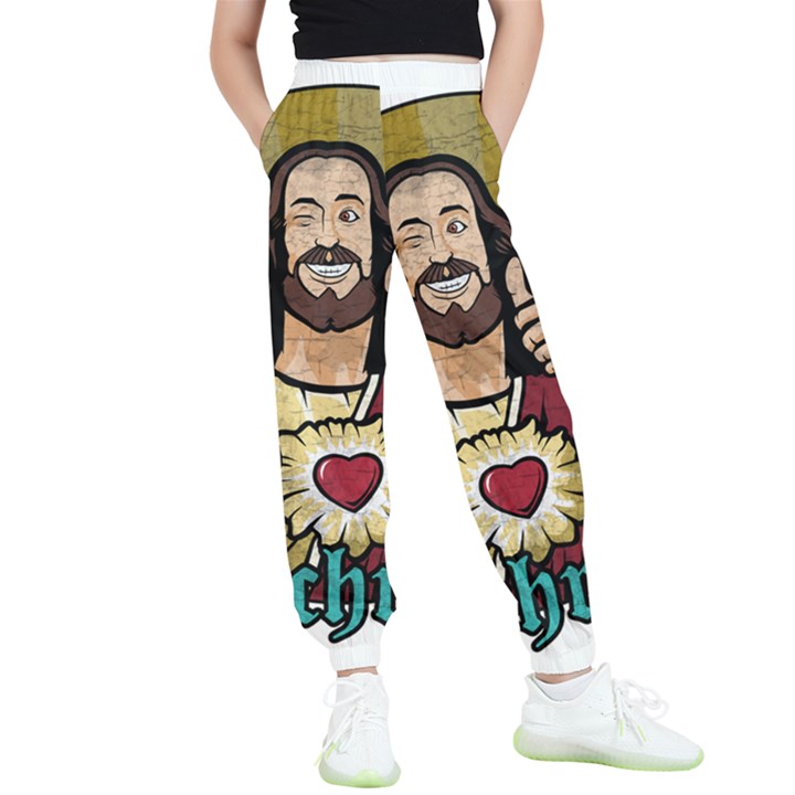 Buddy Christ Kids  Elastic Waist Pants