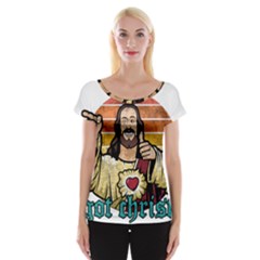 Got Christ? Cap Sleeve Top by Valentinaart