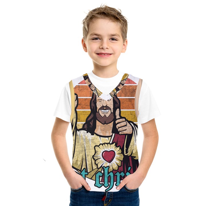 Got Christ? Kids  Basketball Tank Top