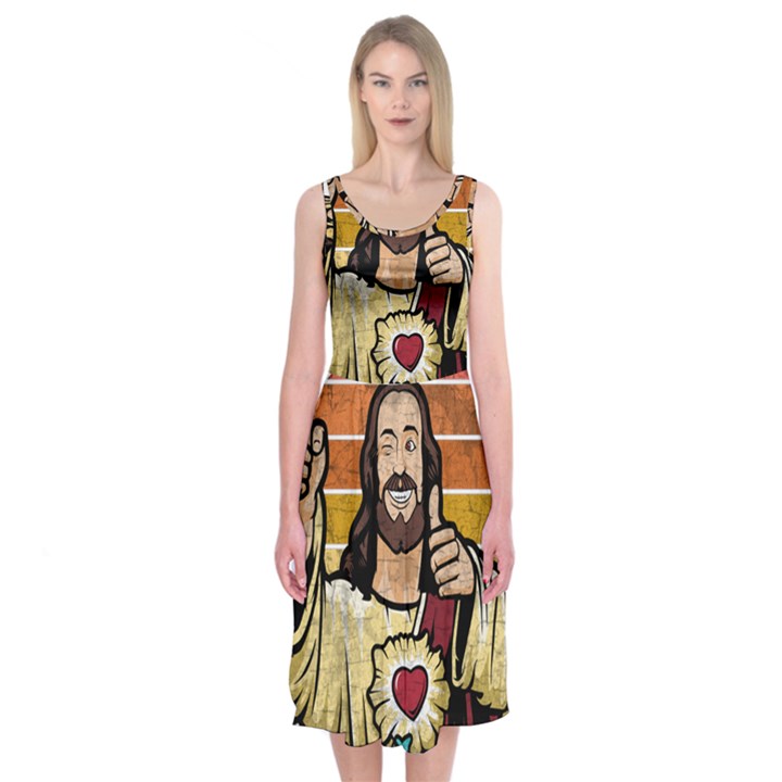 Got Christ? Midi Sleeveless Dress