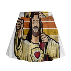 Got Christ? Mini Flare Skirt by Valentinaart