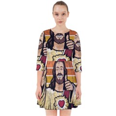 Got Christ? Smock Dress by Valentinaart