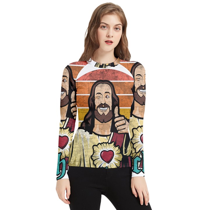 Got Christ? Women s Long Sleeve Rash Guard