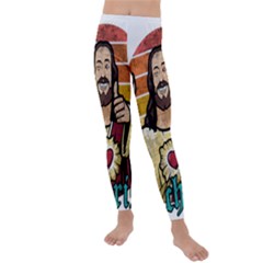 Got Christ? Kids  Lightweight Velour Leggings by Valentinaart