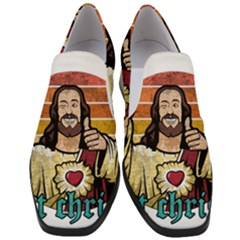 Got Christ? Women Slip On Heel Loafers by Valentinaart