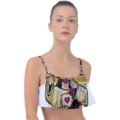 Got Christ? Frill Bikini Top by Valentinaart