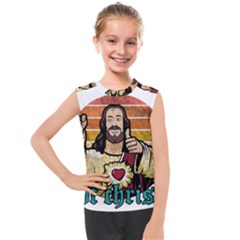 Got Christ? Kids  Mesh Tank Top by Valentinaart