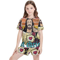 Got Christ? Kids  Tee And Sports Shorts Set by Valentinaart