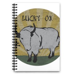 Chinese New Year ¨c Year Of The Ox 5 5  X 8 5  Notebook by Valentinaart