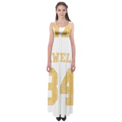 Orwell 84 Empire Waist Maxi Dress by Valentinaart