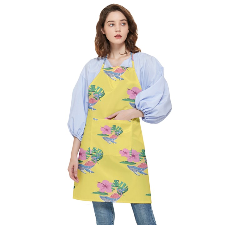 Floral Pocket Apron