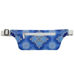 Ornate Blue Active Waist Bag by Dazzleway