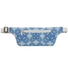 Blue Pattern Active Waist Bag by Dazzleway