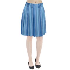 Ambient 1 In Blue Pleated Skirt by bruzer