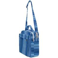 Ambient 1 In Blue Crossbody Day Bag by bruzer