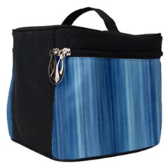 Ambient 1 In Blue Make Up Travel Bag (small) by bruzer