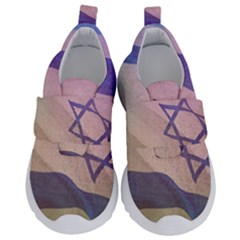 Israel Kids  Velcro No Lace Shoes by AwesomeFlags