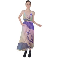 Israel Tie Back Maxi Dress by AwesomeFlags